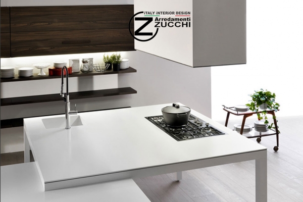 Carte d'arredo Piani cucina in Corian® 0 Zucchi Arredamenti