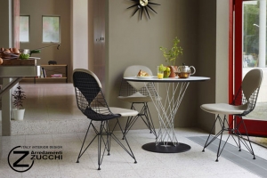 Charles & Ray Eames: Wire Chair DKR 0 Zucchi Arredamenti